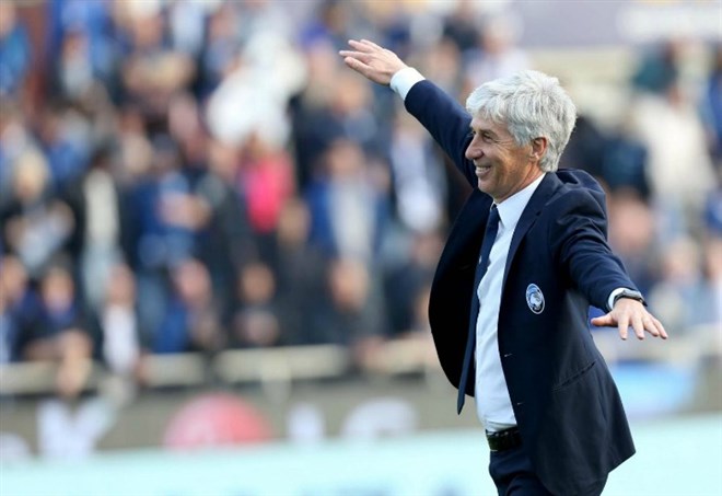 Risultati immagini per gasperini atalanta lione