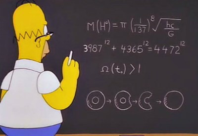 L'equazione dei Simpsons
