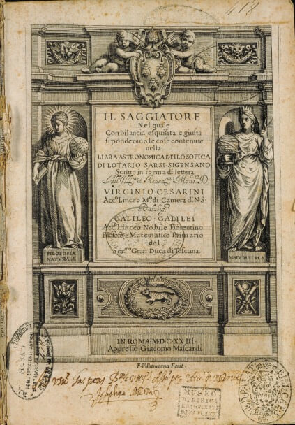 Galileo Galilei, Il Saggiatore