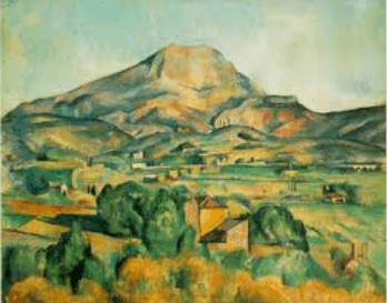 Paul Cezanne - La montagna di Saint Victoire