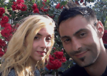 Vincenzo Paduano con Sara Di Pietrantonio