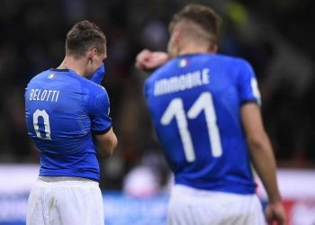 Belotti_Immobile_Italia_Svezia_delusione_lapresse_2017