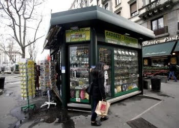 Edicola_Giornali_Lapresse