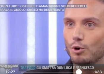 francesco_mangiacapra_pomeriggio5_preti_gigolo_twitter_2018