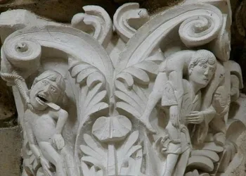 giuda_capitello_vezelay_medioevo_arte_lastampa