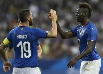 Bonucci_Balotelli_Italia_gol_lapresse_2018