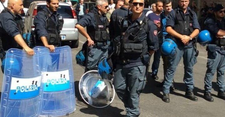 polizia-sgombero