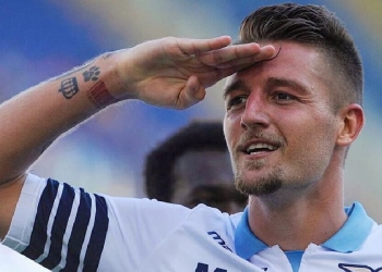 Milinkovic Savic, scatto su Instagram