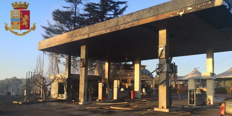 Esplosione Rieti, immagine di devastazione