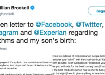 Il tweet della giornalista