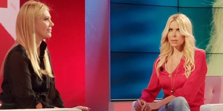 Loredana Lecciso a Storie Italiane