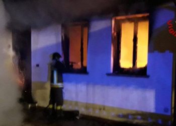 Incendio in casa