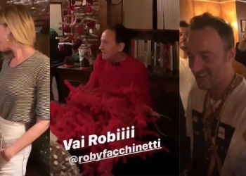Francesco Facchinetti, Natale con Alessia Marcuzzi