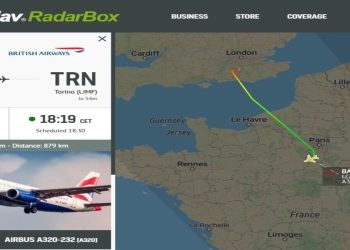 Aereo Londra-Torino, atterraggio di emergenza a Parigi