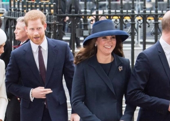 Kate Middleton, Meghan Markle, William e Harry