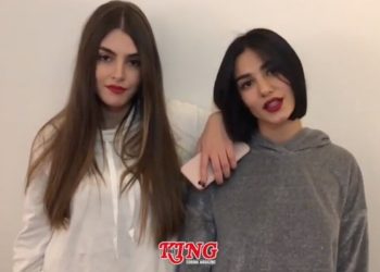 Megghi Galo e Giorgia Caldarulo nel video di CoronaMagazine