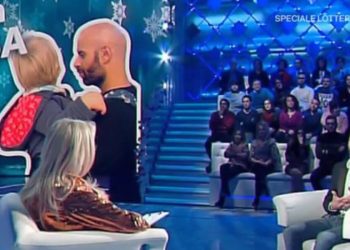 Luca Trapanese, padre della piccola Alba, a Domenica In