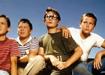 Una scena dal film-cult "Stand by me" (1986)