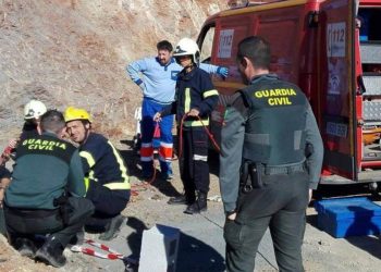 Bimbo caduto in un pozzo