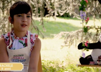 Rachele a Junior Bake Off