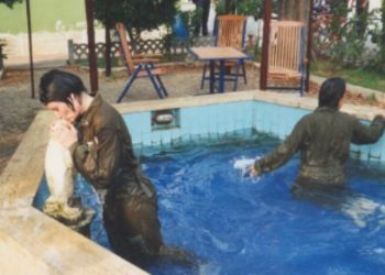 Samantha Cristoforetti e il suo "battesimo del volo" (foto da Twitter)