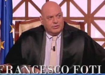 Francesco Foti, ex giudice di Forum (foto da Twitter)