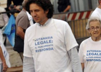 Cappato e Mina Welby