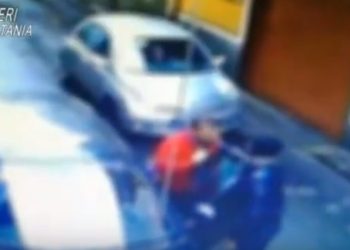 Disabile picchiato per il parcheggio a Paternò, foto da Twitter