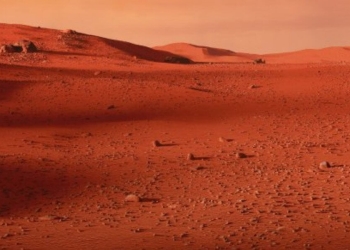 Una foto di Marte