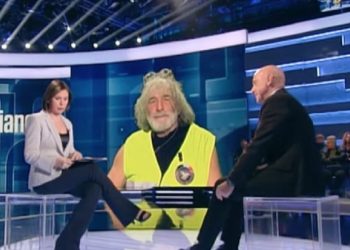 Mauro Corona e Marco Minniti, Cartabianca