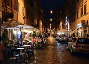 Roma, foto da Twitter