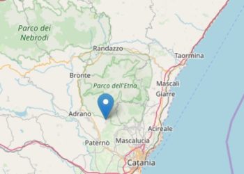 Terremoto a Catania, foto da Ingv