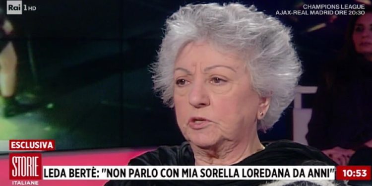 Leda Bertè a Storie italiane