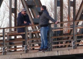 Uomo minaccia suicidio a Boara (foto da web)