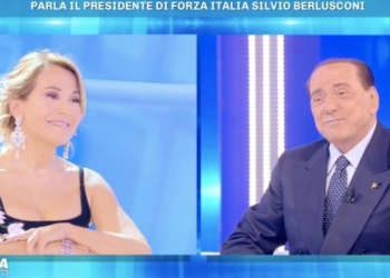 Silvio Berlusconi a Domenica Live