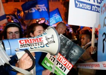 Proteste in Israele contro Netanyahu (LaPresse)