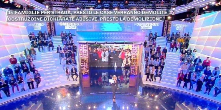 Pomeriggio 5, case abusive