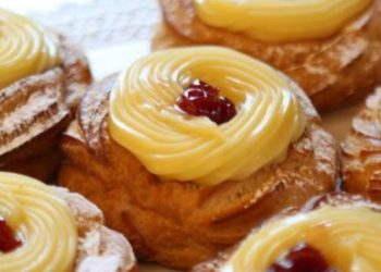 Zeppole San Giuseppe (foto da pagina Facebook "I Sapori della Campania")