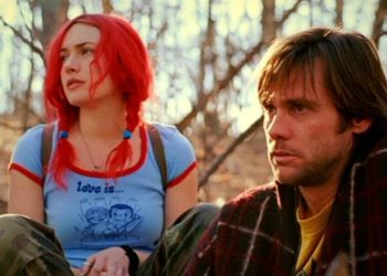 Kayte Winslet e Jim Carrey in "Se mi lasci ti cancello"