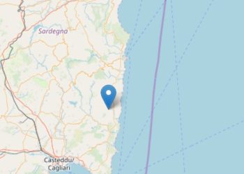 Terremoto in Sardegna, foto Ingv