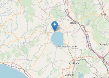 Terremoto sul Lago di Bolsena, foto Ingv