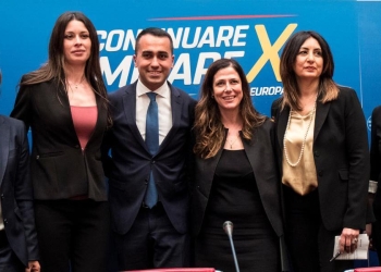 Di Maio e le capoliste M5s