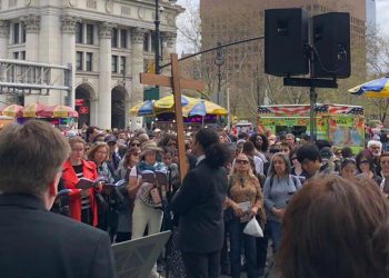 Via Crucis a New York (Foto Riro Maniscalco)