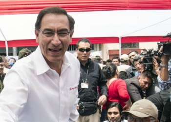 Martín Vizcarra, presidente del Perù dal marzo 2018 (laPresse)