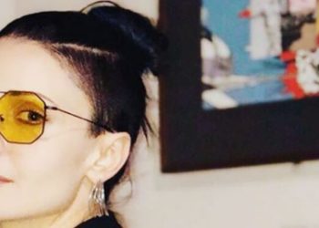 Federica Vincenti, compagna Michele Placido (foto Instagram)