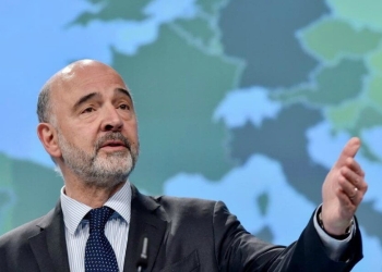 Pierre Moscovici, commissario europeo agli  Affari economici (LaPresse)