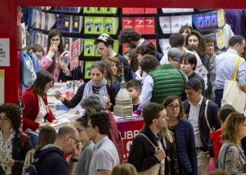 Al Salone del Libro di Torino (LaPresse)
