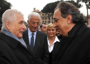 Gianluigi Gabetti e Sergio Marchionne (Lapresse)