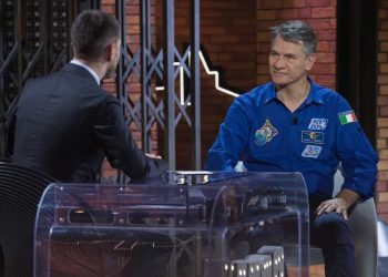 Alessandro Cattelan e Paolo Nespoli