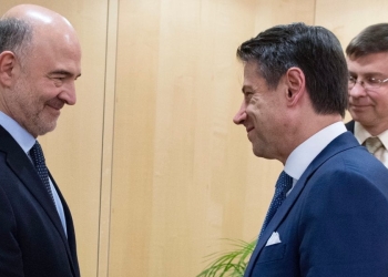 Conte, Moscovici e Dombrovkis